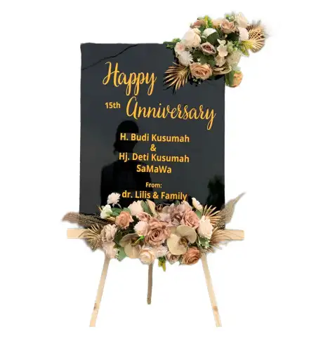 Papan Bunga Akrilik Lipursari